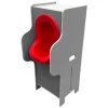 Ti'Pi - Urinoir sans eau mobile avec 2 réservoirs de stockage 20L - Rouge