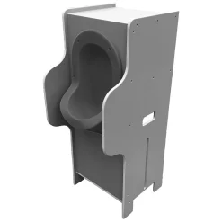 Ti'Pi - Urinoir sans eau mobile avec 2 réservoirs de stockage 20L - Gris* Urinoir