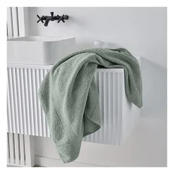 Todays Tools TODAY Essential - Lot de 10 serviettes de toilette 50x90 cm 100% Coton coloris céladon
