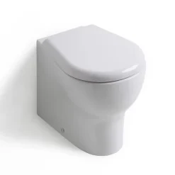 Kiamami Valentina Toilette À Sol En Céramique Avec Rebord Soave De
