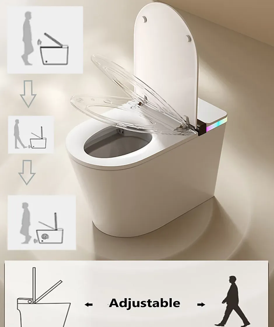 Nashi Toilette japonaise IANNA SORTIE VERTICALE, WC lavant automatique, haut de gamme* Wc Japonais
