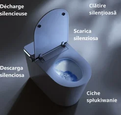 Nashi Toilette japonaise IANNA SORTIE VERTICALE, WC lavant automatique, haut de gamme* Wc Japonais