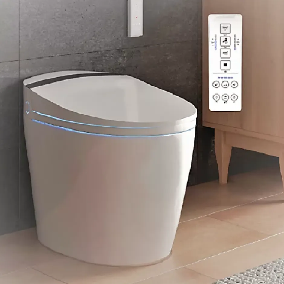Nashi Toilette japonaise ALDARA NEW SORTIE DUALE, WC lavant automatique, injecteur acier inoxydable, canule séchage, gamme premium* Wc Japonais