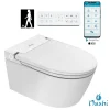 Nashi Toilette japonaise EOS PRO suspendue, WC lavant automatique, gamme supérieure
