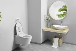Nashi Toilette japonaise EOS suspendue, WC lavant automatique, gamme supérieure
