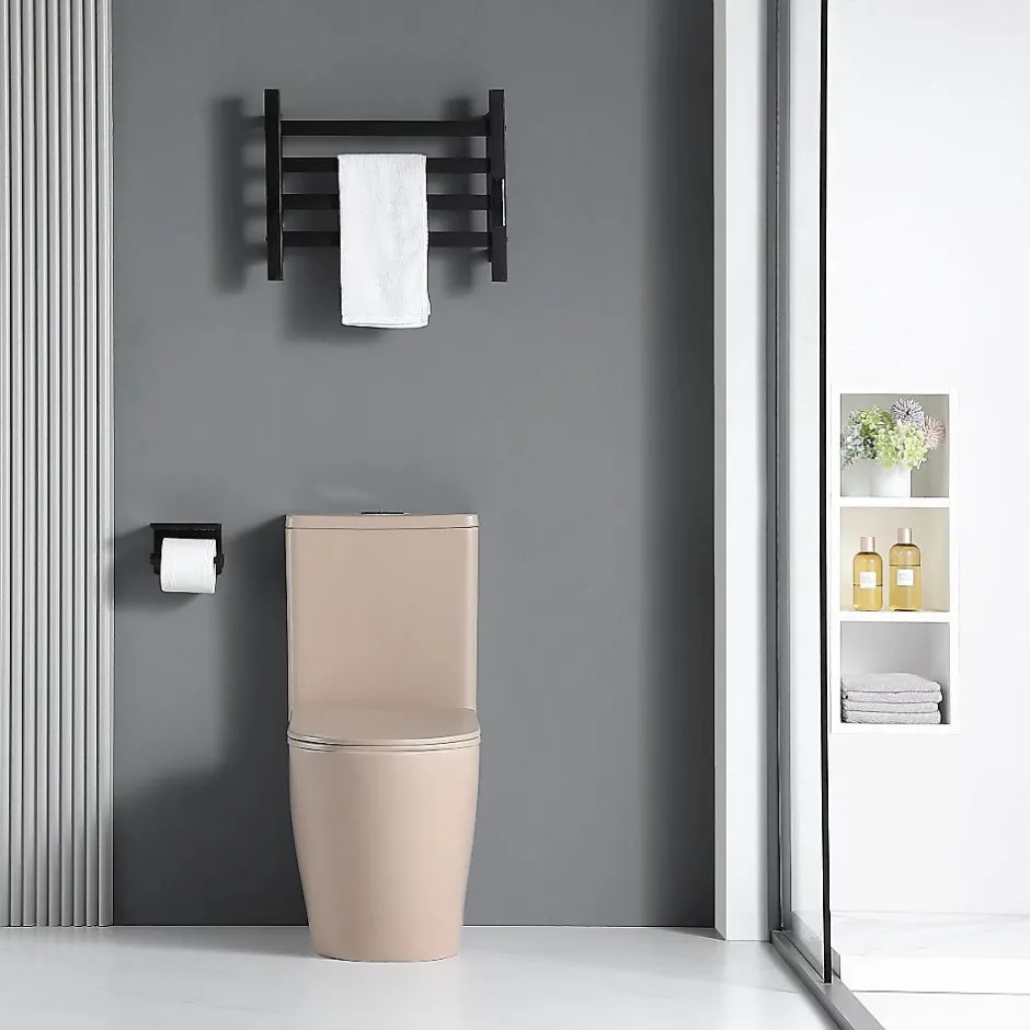 Stano Toilette WC à poser CIPOLI en ceramique beige mat