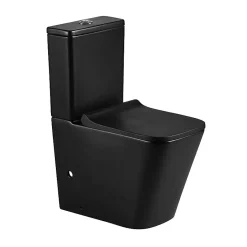 Aquore Toilette WC à poser PISA en ceramique noir mat* Wc À Poser