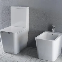 Aquore Toilette WC à poser PISA en ceramique