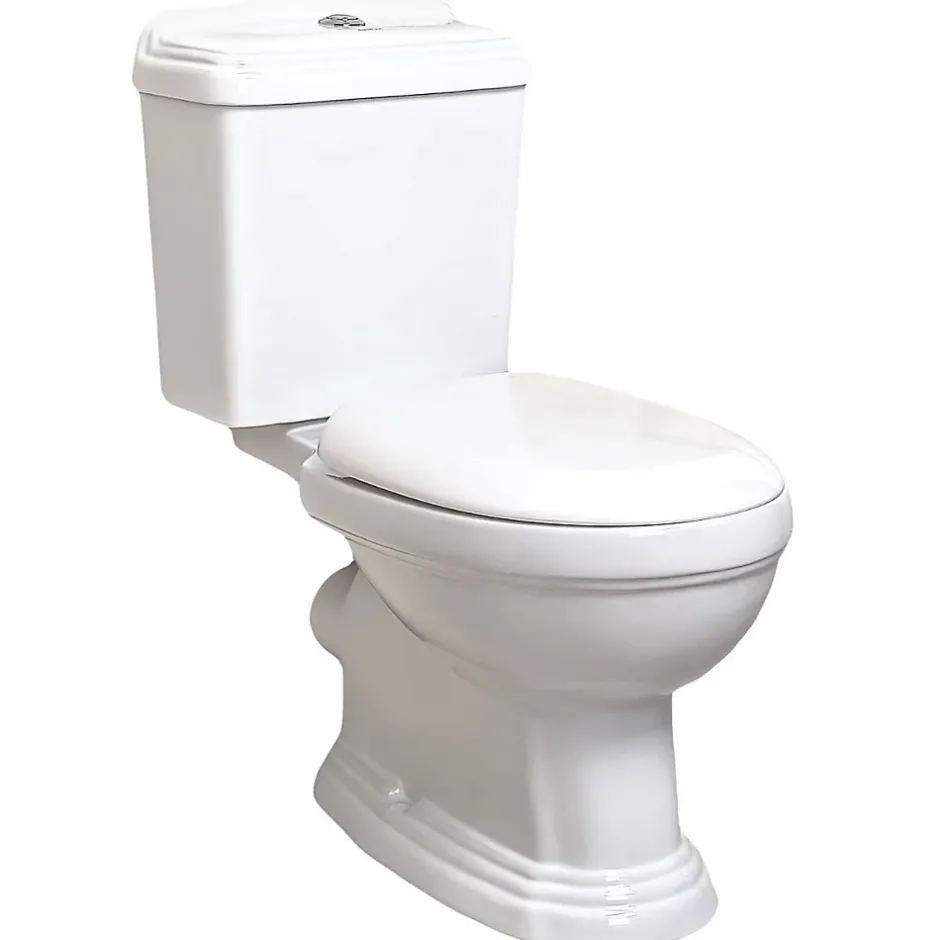 Kerra Toilette WC à poser retro ABERY en ceramique