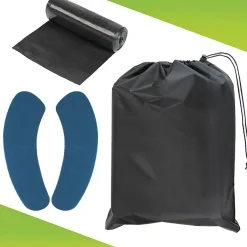 Nature Pro Toilettes de Camping Pliables Max 150kg + 12 Cacs de Toilette Inclus - Toilettes WC