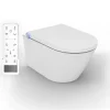 Bernstein Toilettes japonais céramique, WC lavant, séchoir air chaud, filtre odeurs + télécommande - 59,3x38,4x38cm - Pro+1102* Wc Japonais