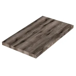 Kiamami Valentina Top Pour Lavabo De Salle De Bain Chêne Fossile 80Cm* Plan De Travail Salle De Bains