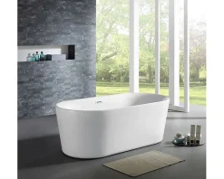 Sanita TOSCA - Baignoire ilot - 75x150x58cm