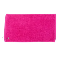 Towel City - Serviette de golf LUXURY Fuchsia (50 cm x 30 cm)