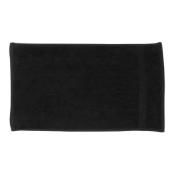 Towel City - Serviette de bain pour invités LUXURY Noir (50 cm x 30 cm)