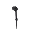 GoodHome Trio douchette + flexible + support Cavally noir* Pommeau De Douche, Flexible Et Barre De Douche