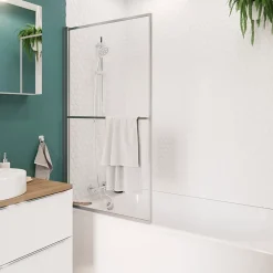 GoodHome Trio douchette + flexible + support chrome Cavally* Pommeau De Douche, Flexible Et Barre De Douche