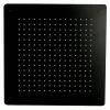 Bernstein Tête de douche carrée, extra-plate en acier inoxydable DPG5005 - 50x50cm - noir