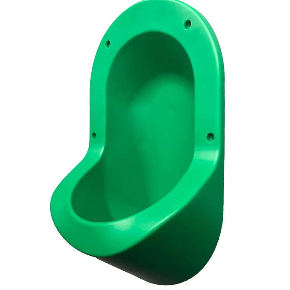 Ti'Pi Urinoir sans eau encastrable seul - Polyéthylène - Vert* Urinoir