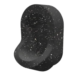 Ti'Pi Urinoir sans eau mural seul - Polyéthylène - Noir chiné* Urinoir