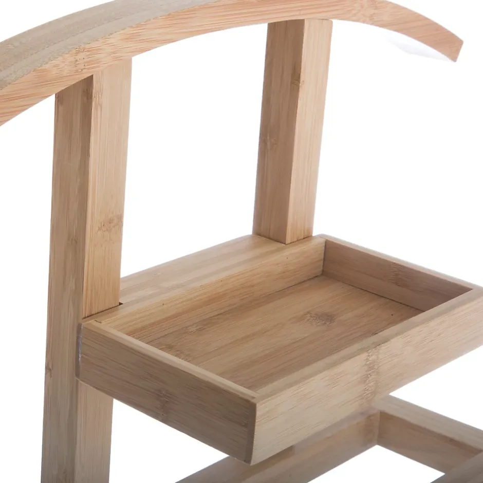 5Five Valet avec vide poche H.113 cm bambou