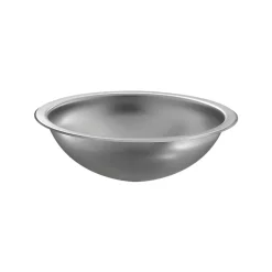 Delabie Vasque à Encastrer - Ronde - 37.5 cm - Inox Poli Brillant - HEMI* Vasque À Encastrer