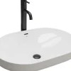 Rea Vasque À Encastrer Arleta White Oval* Vasque À Poser