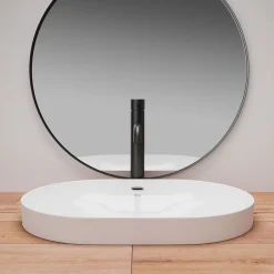 Rea Vasque À Encastrer Arleta White Oval* Vasque À Poser