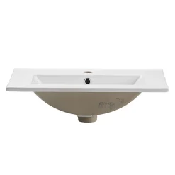 Otitec Vasque à encastrer rectangulaire - 60 x 39 cm - Blanc brillant - AUREA