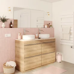 GoodHome Vasque à poser céramique blanc Scalea* Vasque À Poser