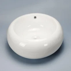 Rue Du Bain Vasque à Poser Galet - Céramique - 43 cm - Ove