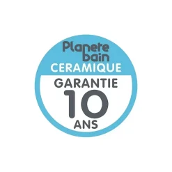 Planète Bain Vasque à poser ou semi encastrable ronde - Jersey* Vasque À Poser