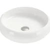 Silla Global Vasque à poser ovale, céramique 41,5x41,5x12 cm Blanc* Lavabo