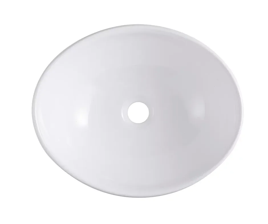GoodHome Vasque à poser ovale céramique blanche Nessa* Vasque À Poser
