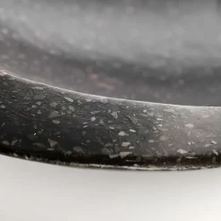 Autres Vasque à poser ovale noire en Terrazzo pour salle de bain moderne