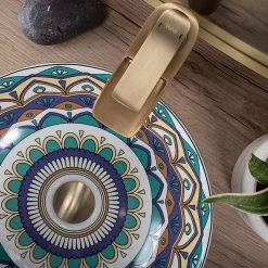 Rea Vasque À Poser Aztec Blue Round