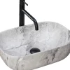 Rea Vasque À Poser Livia Stone Beige Rectangle
