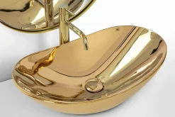 Rea Vasque À Poser Royal Gold Oval