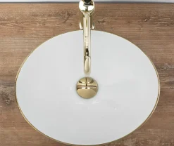 Rea Vasque À Poser Sofia White Gold Oval