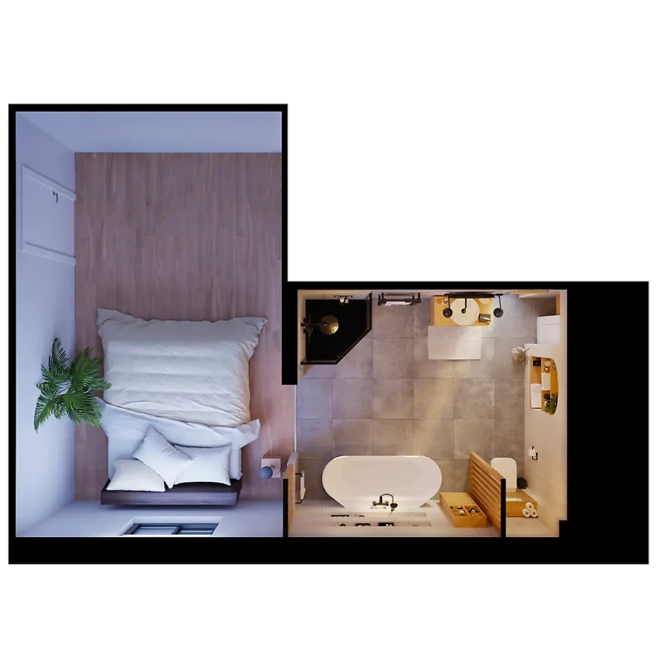 GoodHome Vasque à poser ronde céramique blanc mat Samal* Vasque À Poser