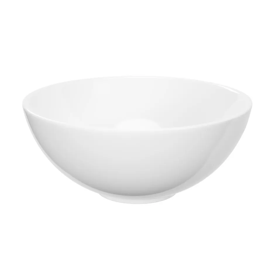 GoodHome Vasque à poser ronde en céramique blanc Tasi