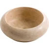 Casa Linéa Vasque à poser ronde en travertin l.40,6xH.15 cm, Carla* Vasque À Poser