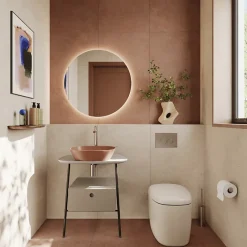 Vitra Vasque à poser Plural Clean terre rouge mat* Vasque À Poser