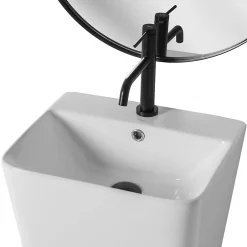 Rea Vasque Autoportante Aris White Square* Lavabo