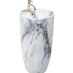 Rea Vasque Autoportante Anya Granit Matt Grey Round* Lavabo