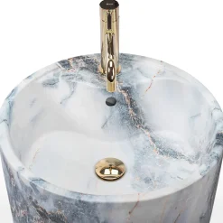 Rea Vasque Autoportante Anya Granit Matt Grey Round* Lavabo
