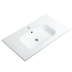 Bain-Bain Vasque céramique 80Cm KALI -* Plan Simple Vasque