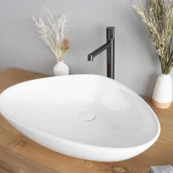 Wanda Collection Vasque en céramique à poser Travis 59cm* Vasque À Poser
