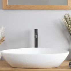 Wanda Collection Vasque en céramique à poser Travis 59cm* Vasque À Poser
