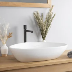 Wanda Collection Vasque en céramique à poser Travis 59cm* Vasque À Poser